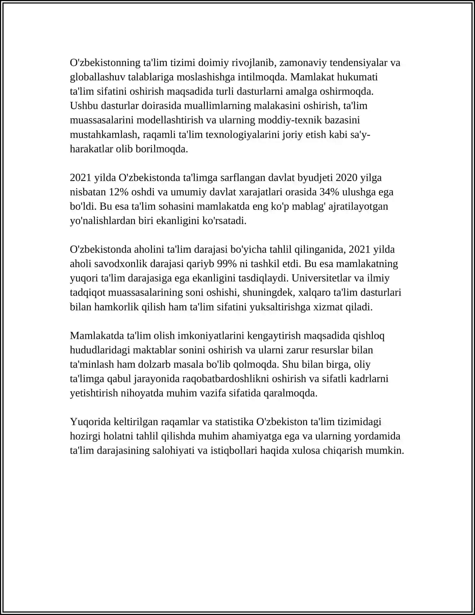 MEN BORMOQCHI BÖLGAN DAVLAT 4