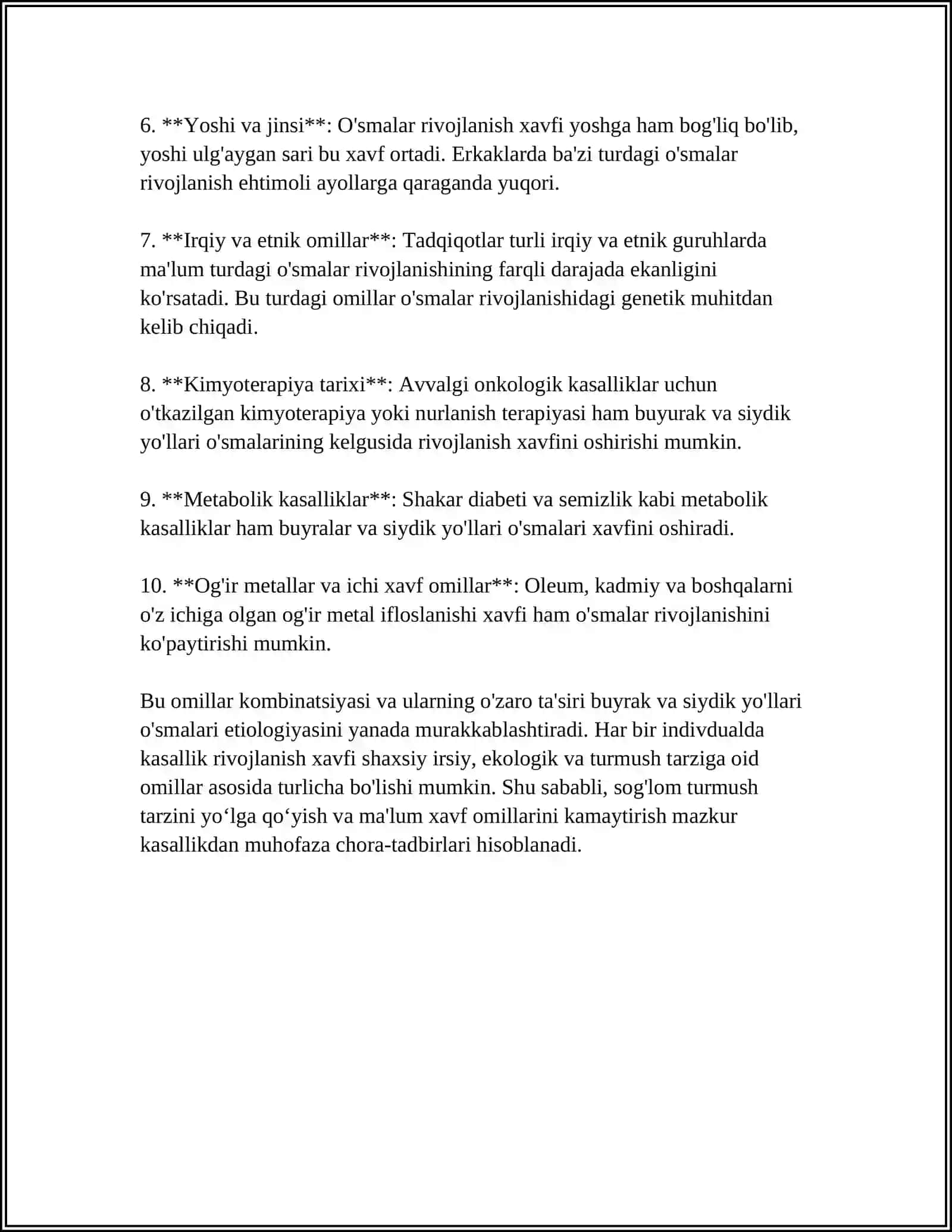 Buyrak va siydik yo'llari o'sma kasalliklari 4