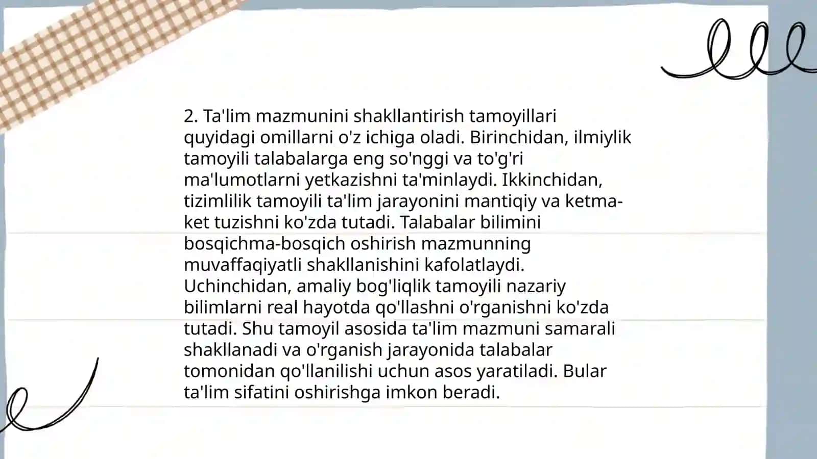 Ta'lim mazmuni 4