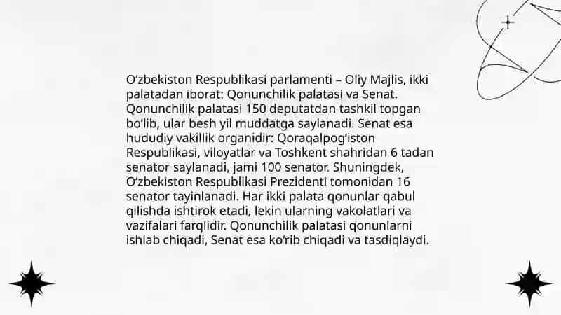 SURYA VA O‘ZBEKISTON RESPUBLIKASI KONSTITUTSIYALARIDAGI O‘XSHASHLIKLARI 4
