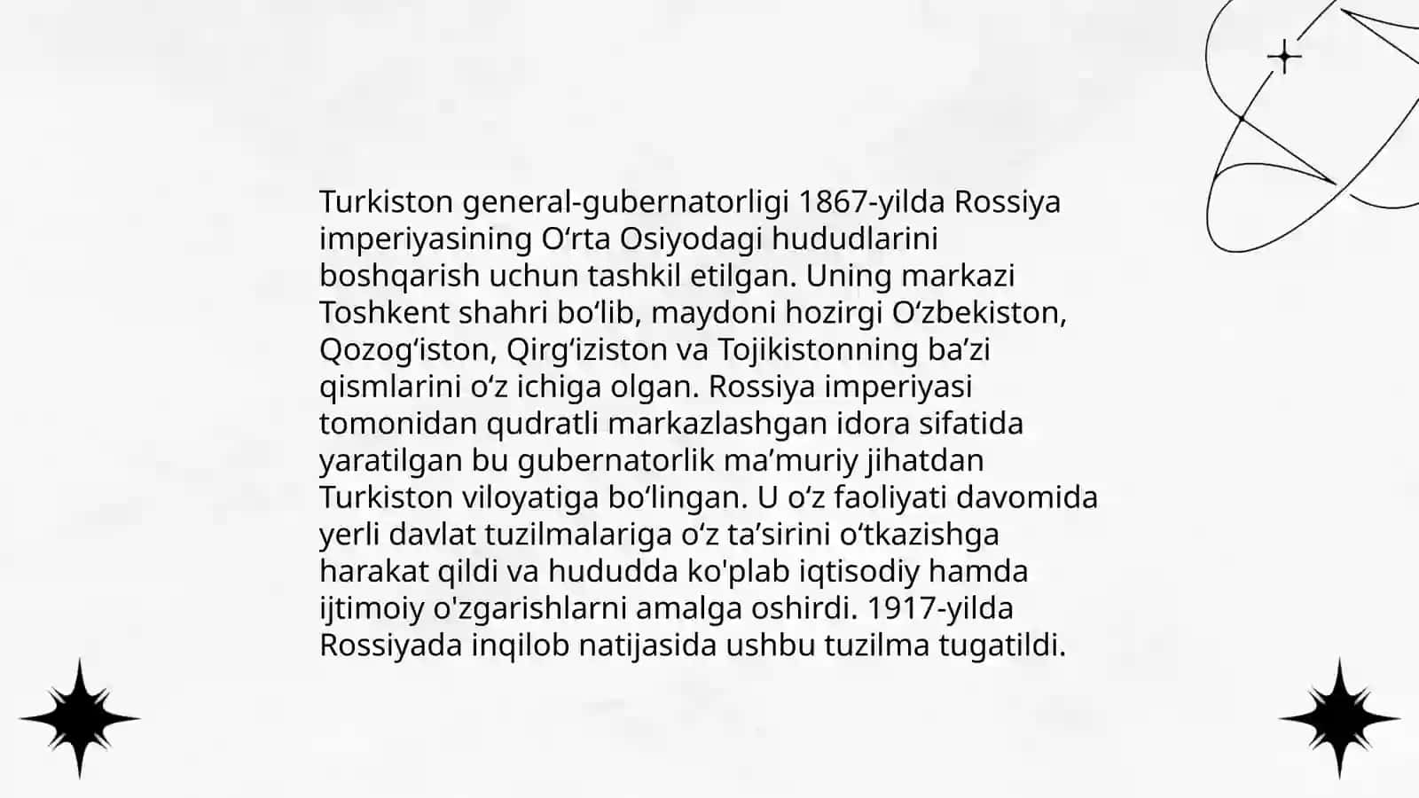Oʻrta Osiyoning chor Rossiyasi tomonidan bosib olinishi 4