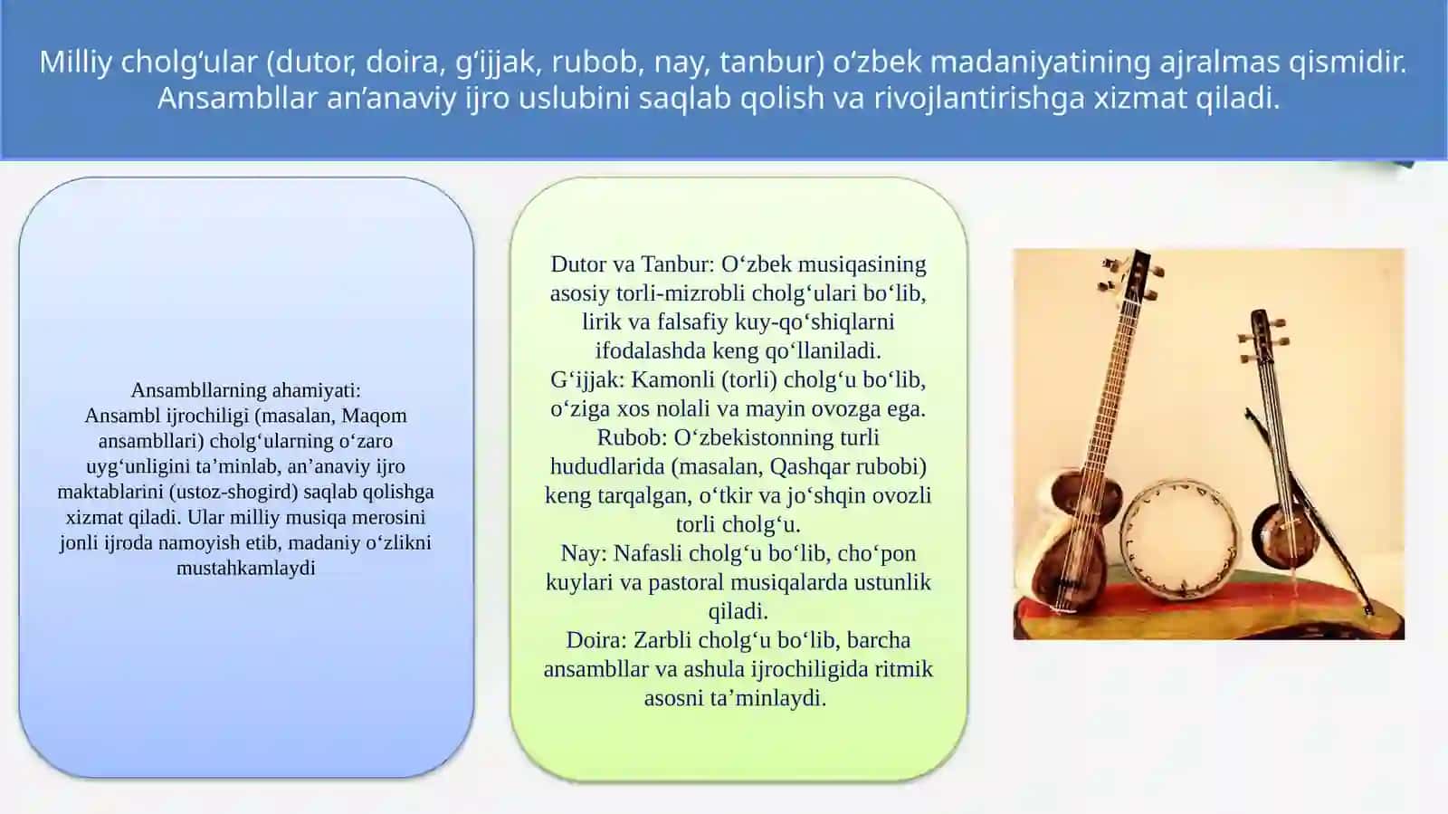 O'zbekistondagi mashhur milliy cholg'u ansambllari 4