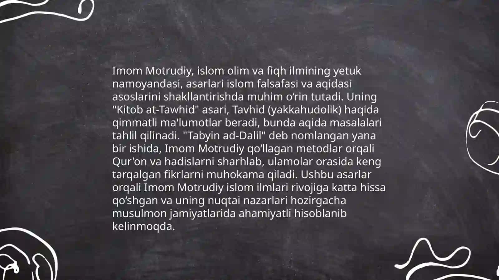 Imom Motrudiy xalqaro ilmiy tadqiqot markazi faoliyati 4