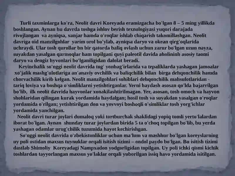 Filologiya va tillarni o'qitish: Koreys tili yo'nalishi 4