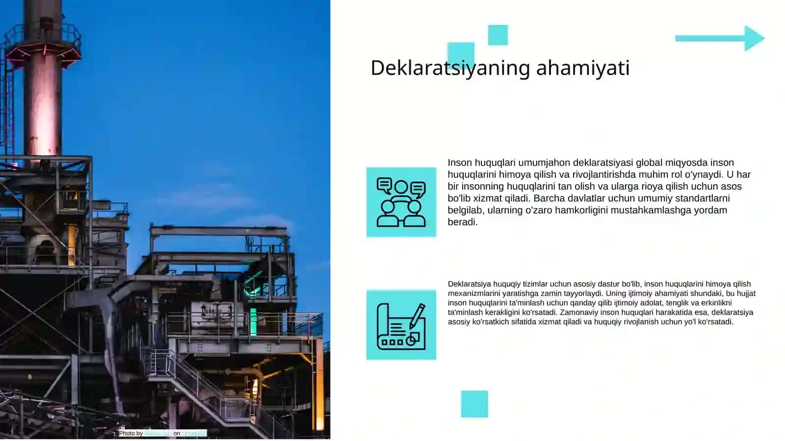 Inson huquqlari umumjahon deklaratsiyasini òrganish 4