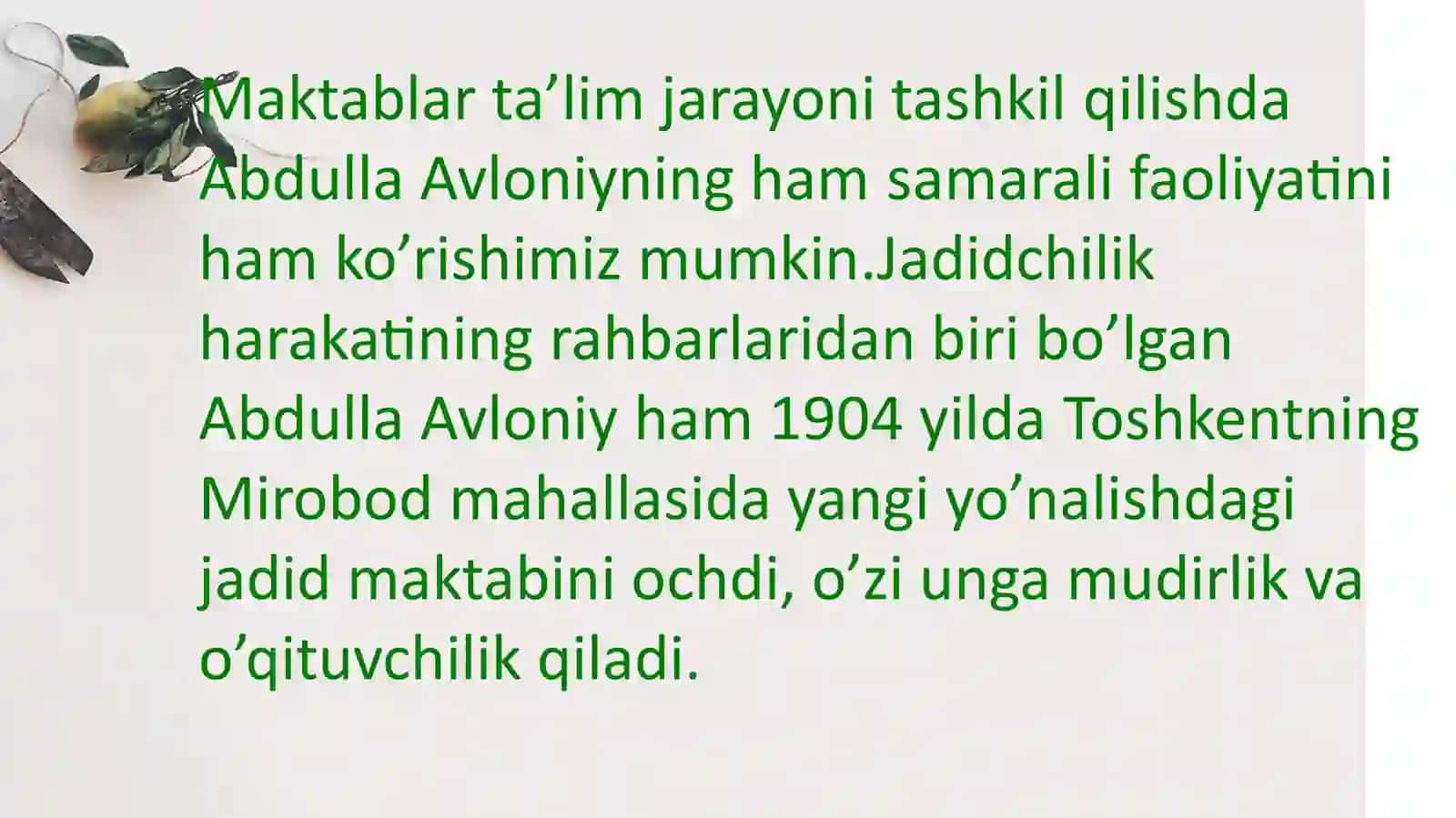 Turkistonda ta’lim  tarbiya rivoji 4