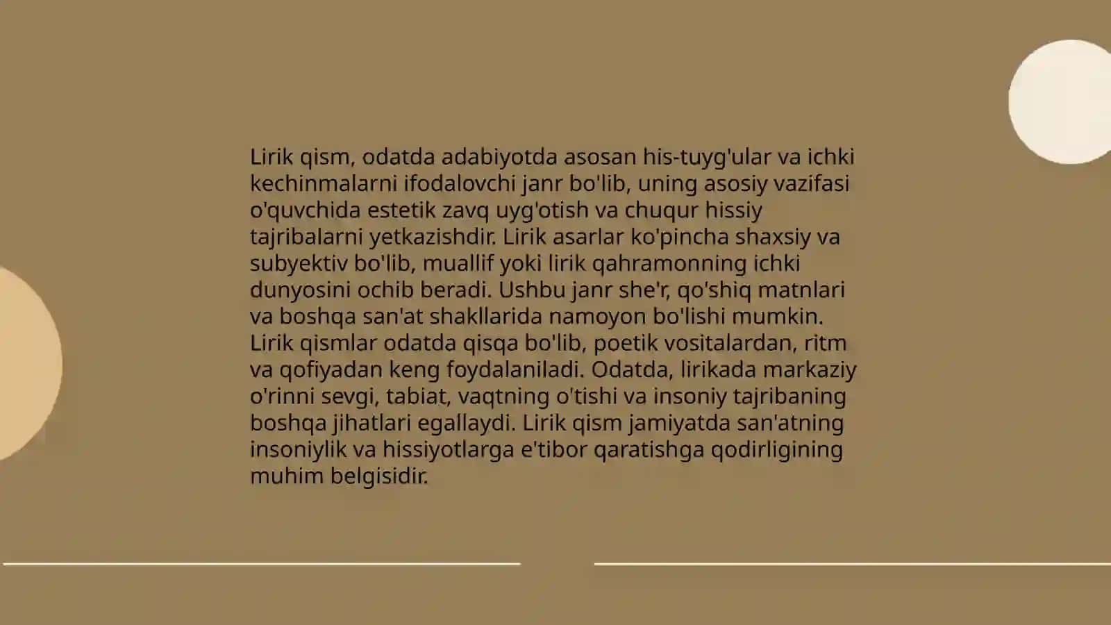 Lirik qõshiqlar va badiy xususiyatlari 4