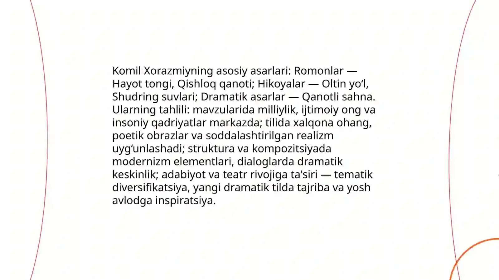 Komil Xorazmiy adabiy merosi 4