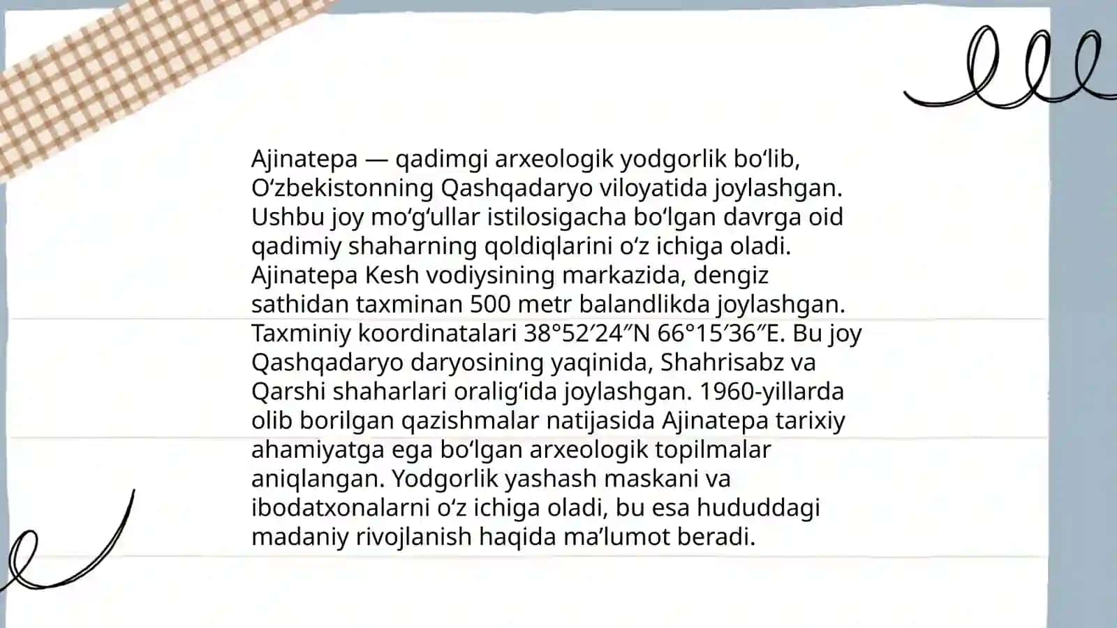 Ajinatepa tarixiy yodgorligi 4
