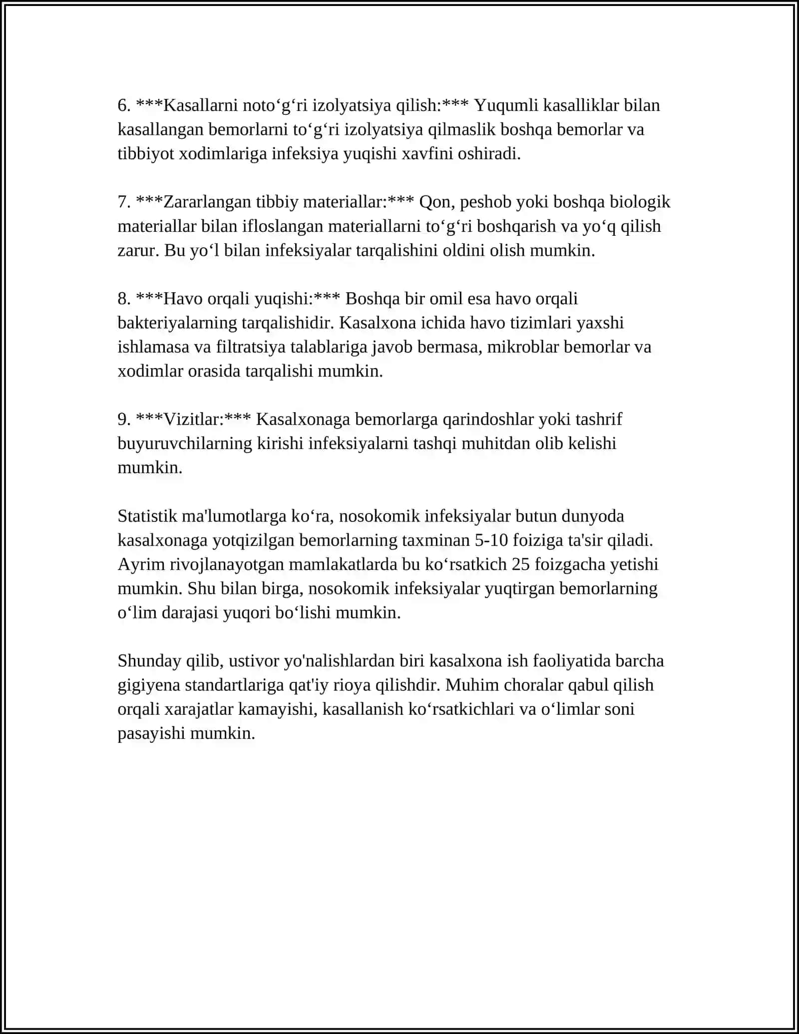 KASAL XONA ICHI KASALIKLARI EPIDEMIOLOGIK HARAKTERISTIKASI 4