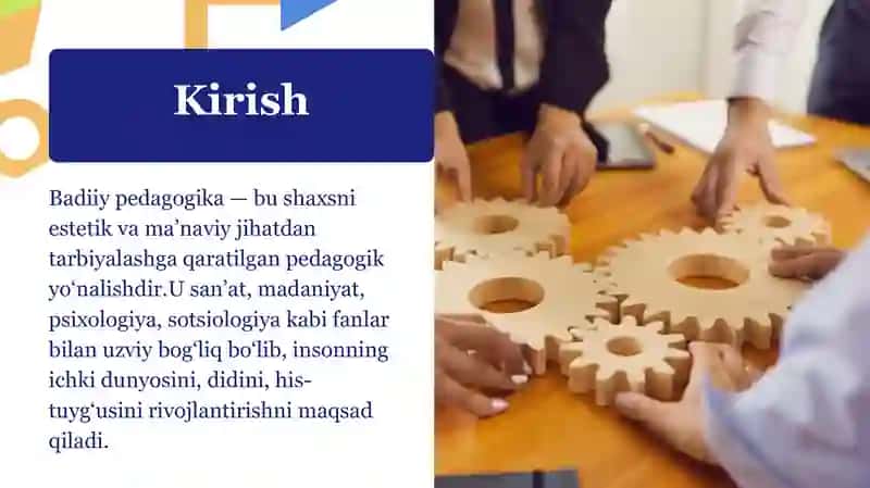 Badiiy pedagogika fanining boshqa fanlar bilan bog'liqligi 4