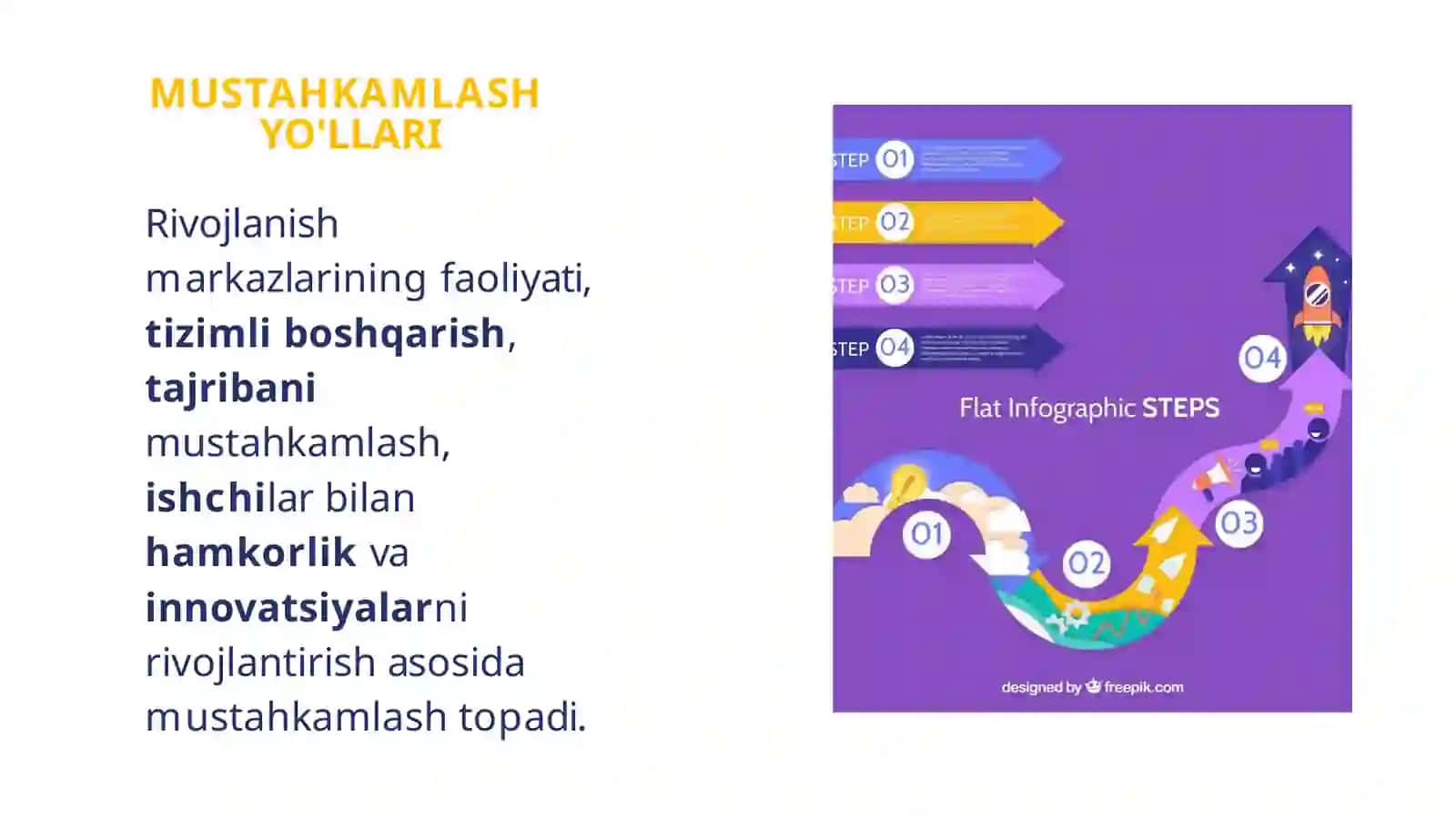 RIVOJLANISH  MARKAZLARINING  FAOLIYATI 4