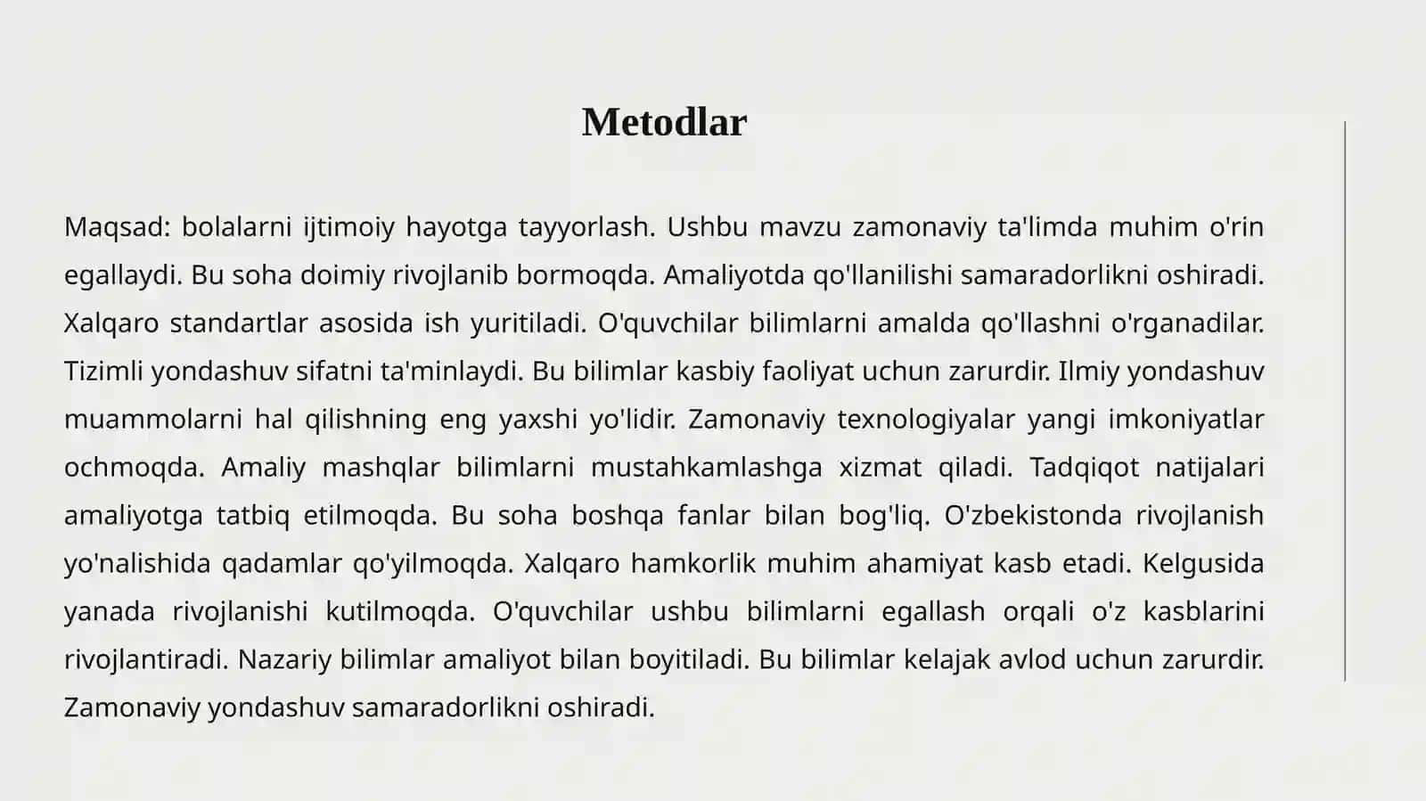 IJTIMOIY TAYYORLASH 4