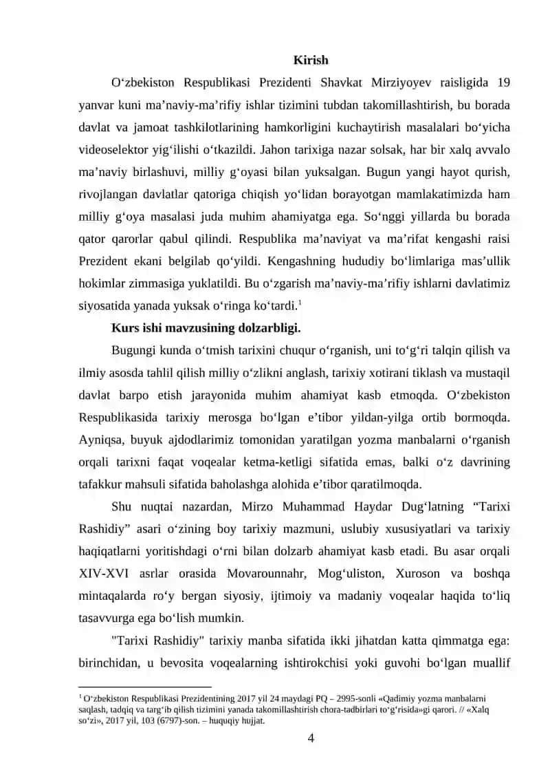 Tarixi Rashidiy tarixiy manba sifatida 4