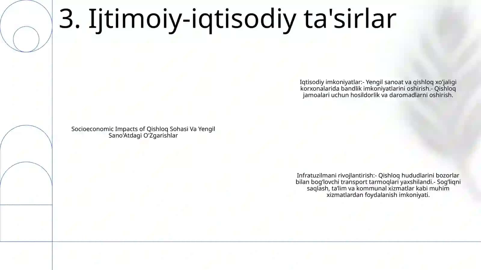 Qishloq Sohasi Va Yengil Sano'Atdagi O'Zgarisglar 4