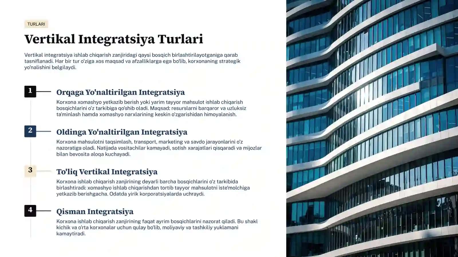 Vertikal Integratsiya va Vertikal Cheklovlar 4