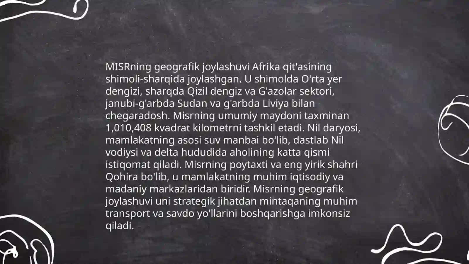 Misr arab respublikasi hakida malumot 4
