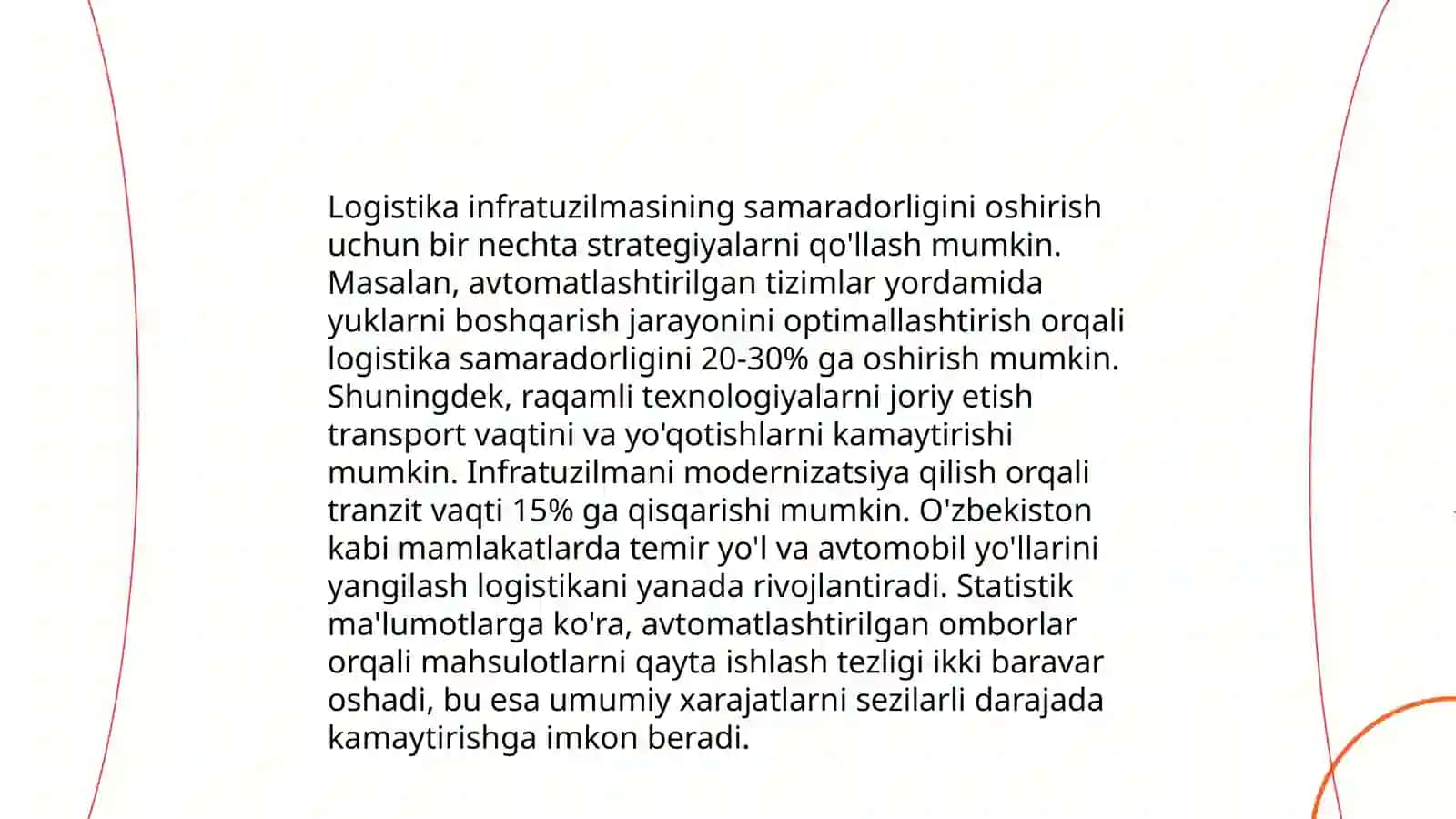 Tadbirkorlik faoliyatini rivojlantirishda Bozor infratuzilmasining ro'li 4