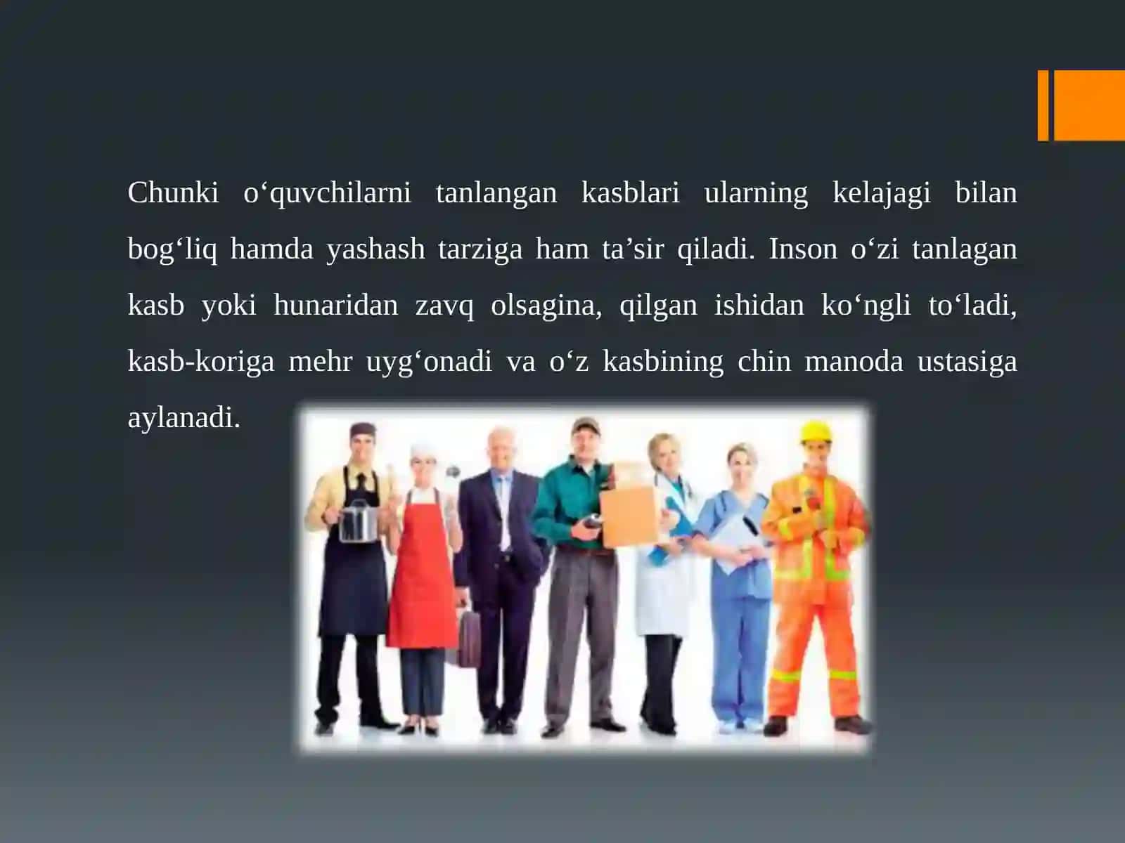 Kasbga bo’lgan muhabbat axloq va burchlarning axloqiy tushunchalari 4