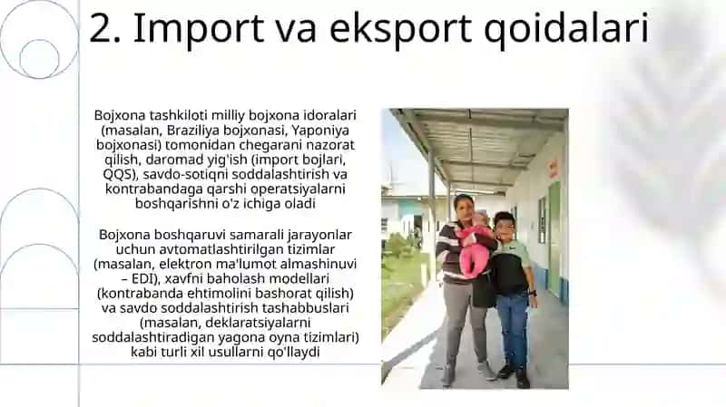 Bojxona ishini tashkil etish va boshqarish asoslari 4