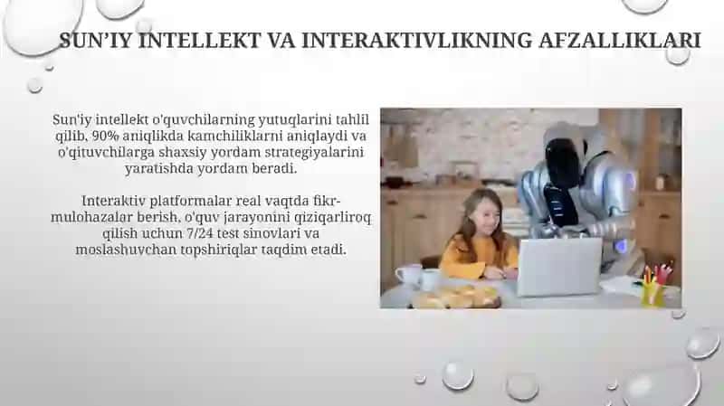 Interaktiv platformalar va Sun'iy Intellekt 4