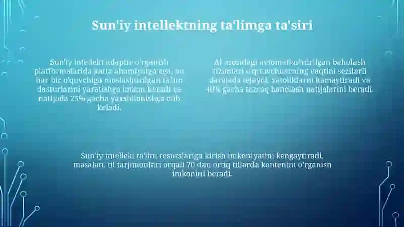 Suniy intellektning talimga tasiri 4