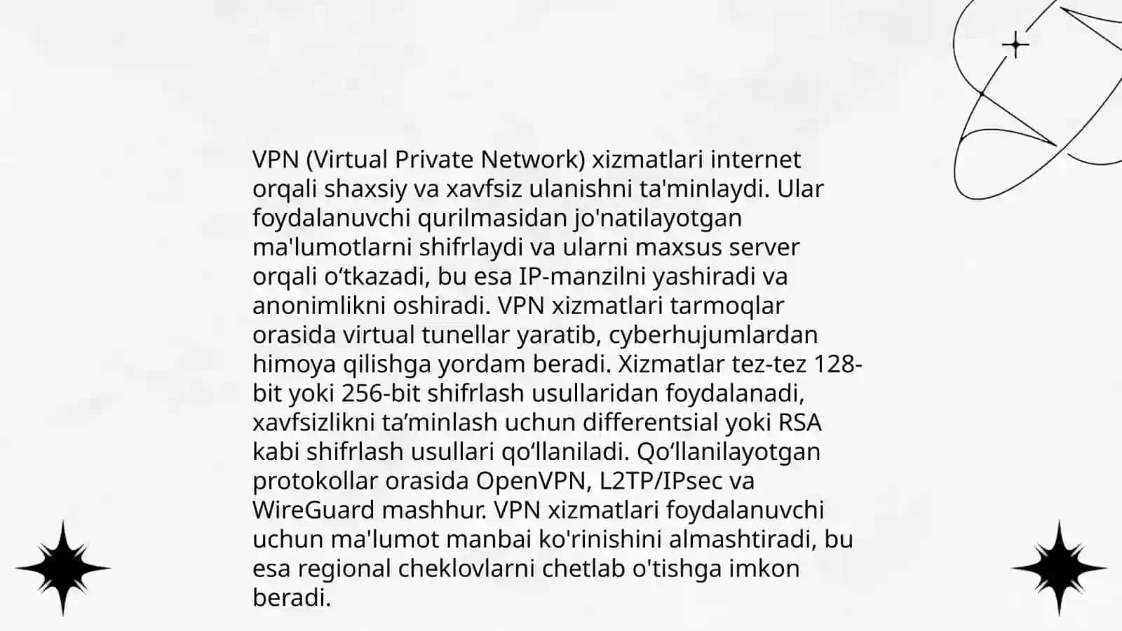 VPN turlarining xususiyatlari va vazifalari 4