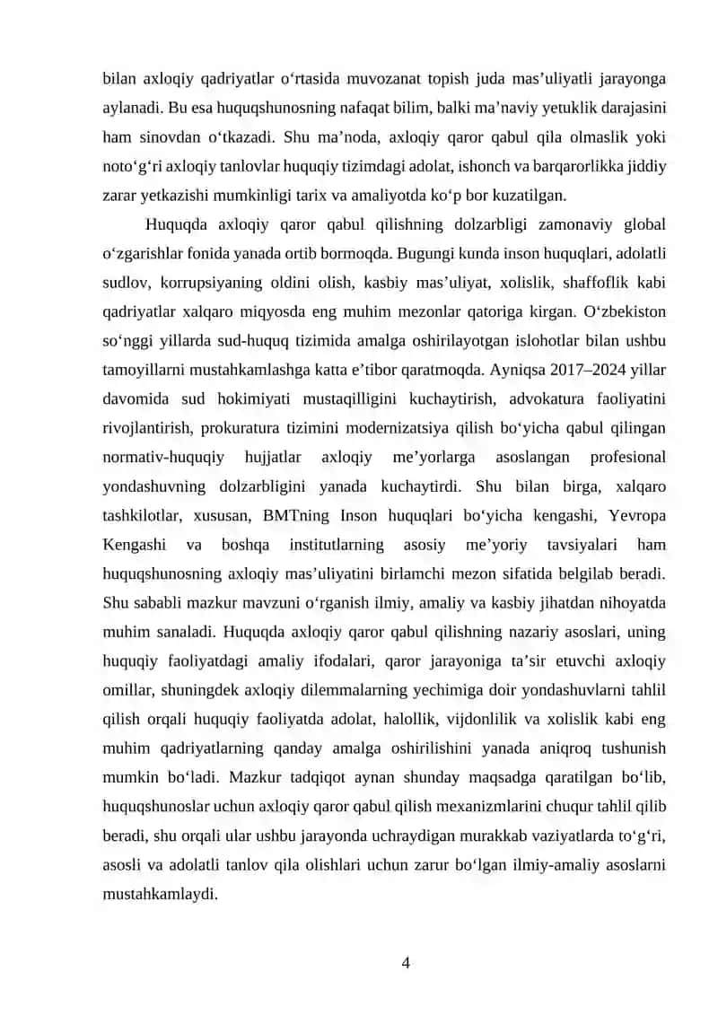 Huquqda axloqiy qaror qabul qilish 4