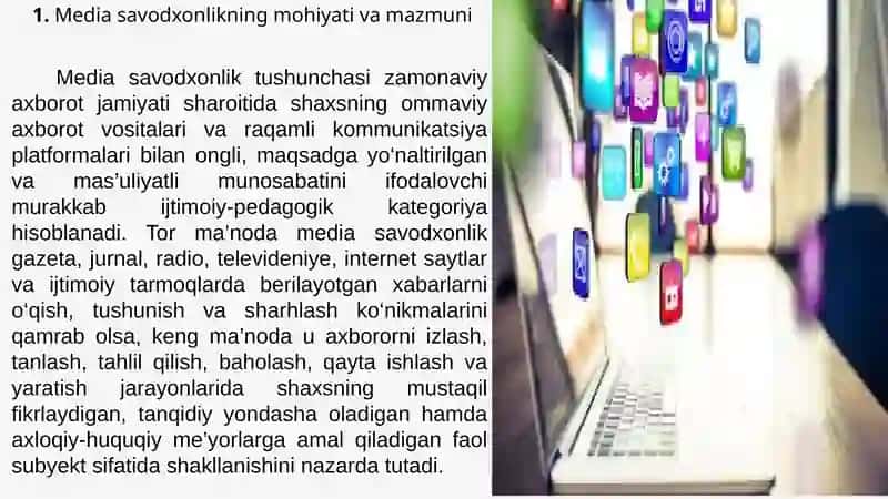 Mediasavodxonlik 21-asrda barqaror jamiyat garovi 4