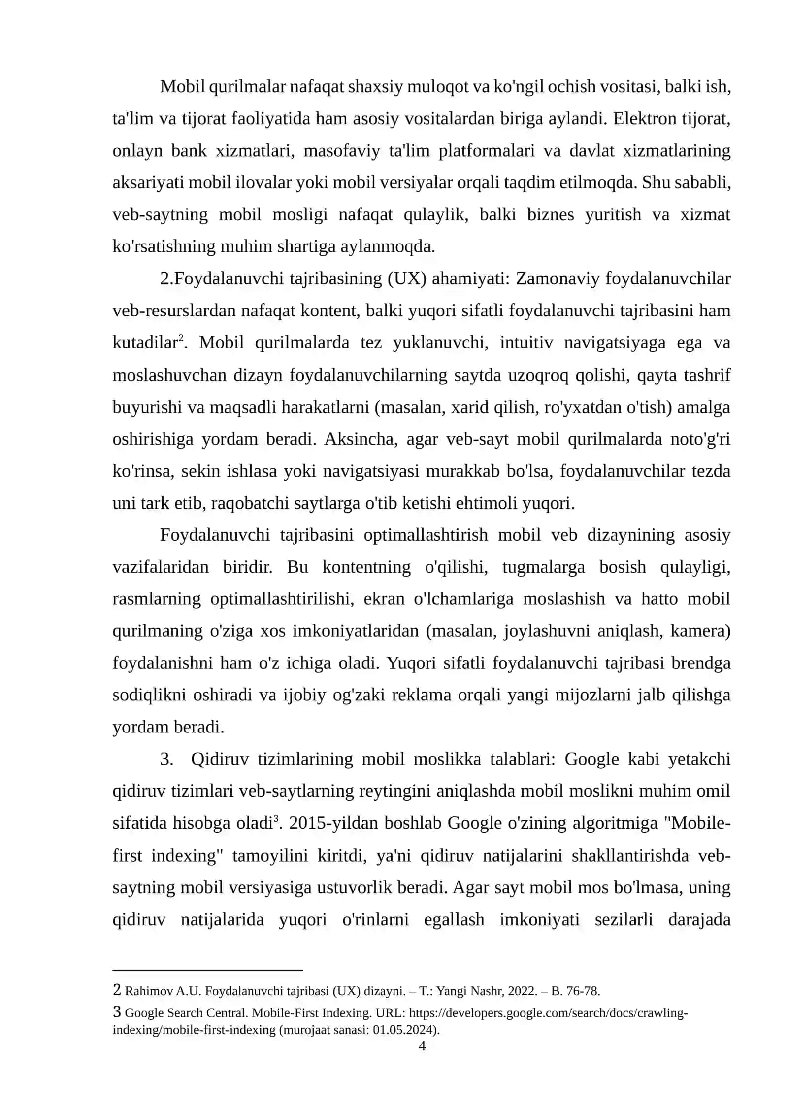 MOBIL QURILMALARGA MOS VEB DIZAYN ISHLAB CHIQISH 4
