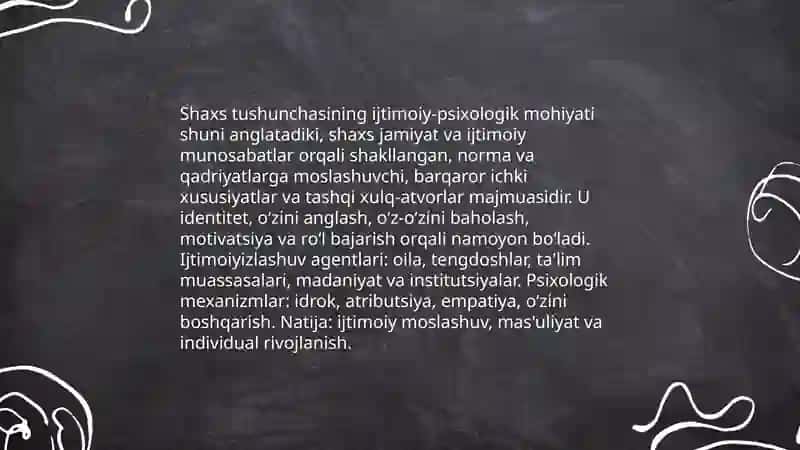 Individ,shaxs, individuallik tushunchalari 4