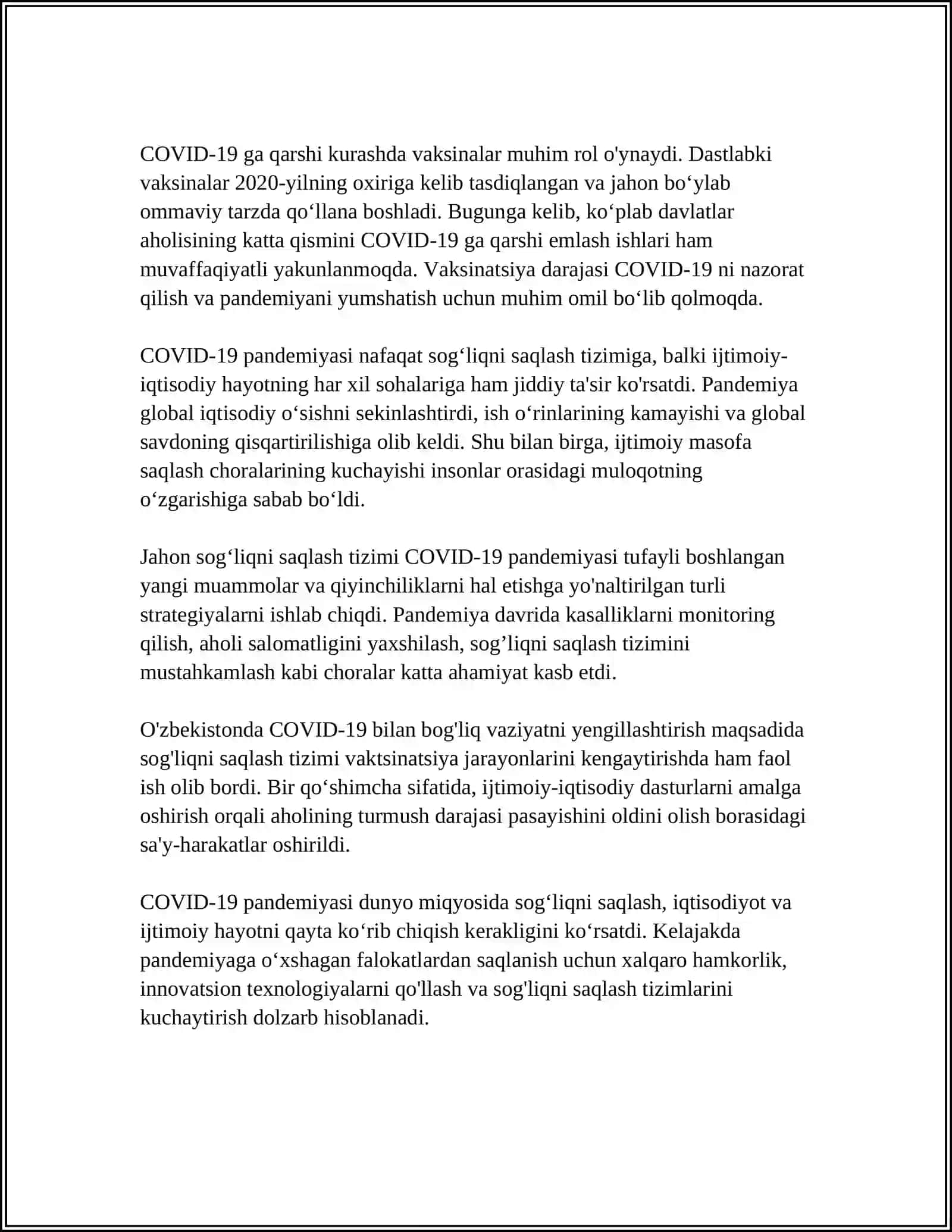 COVID 19 4