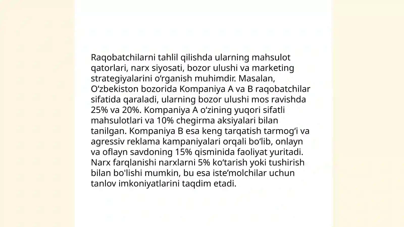 Bozor tadqiqotlarida axborot manbalari 4