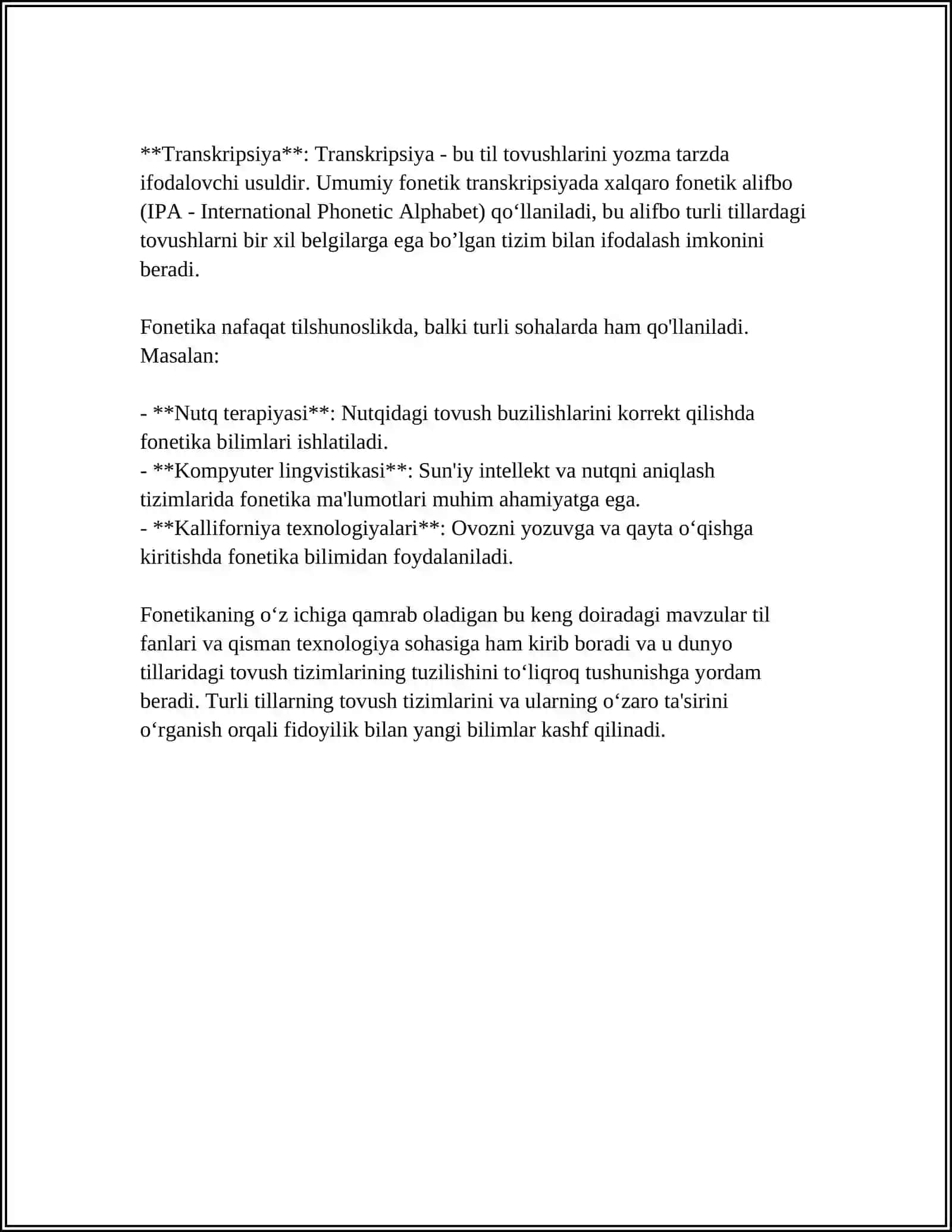 INTRODUCTION. PHONETICS AS A BRANCH OF LINGUISTICS 4