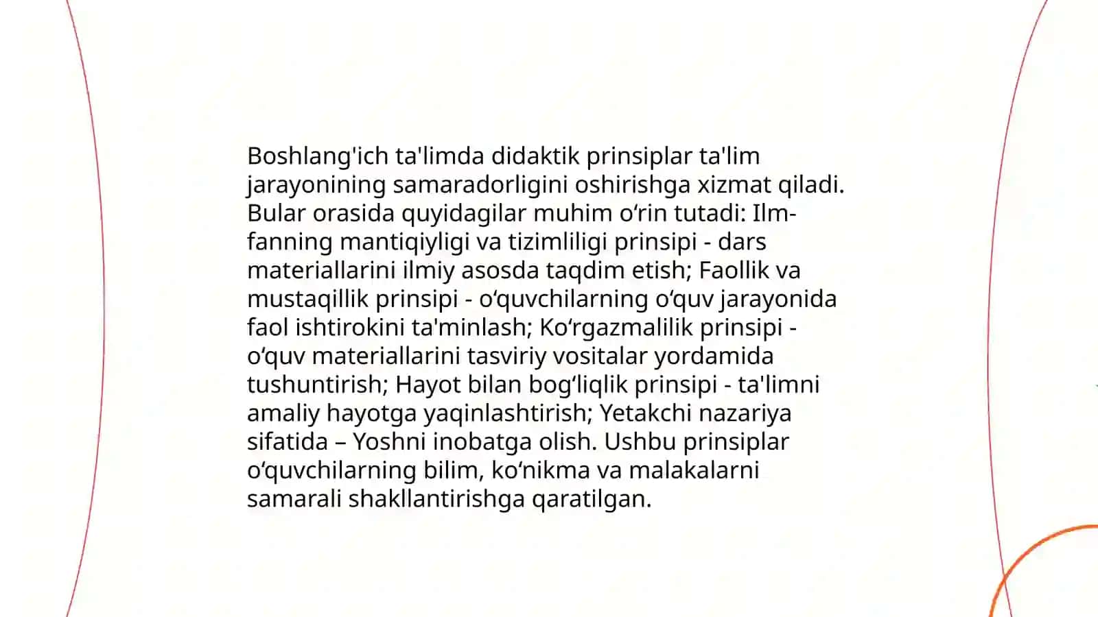 Kichik sinf oʻquvchilari bilan ishlash uslubiyoti 4