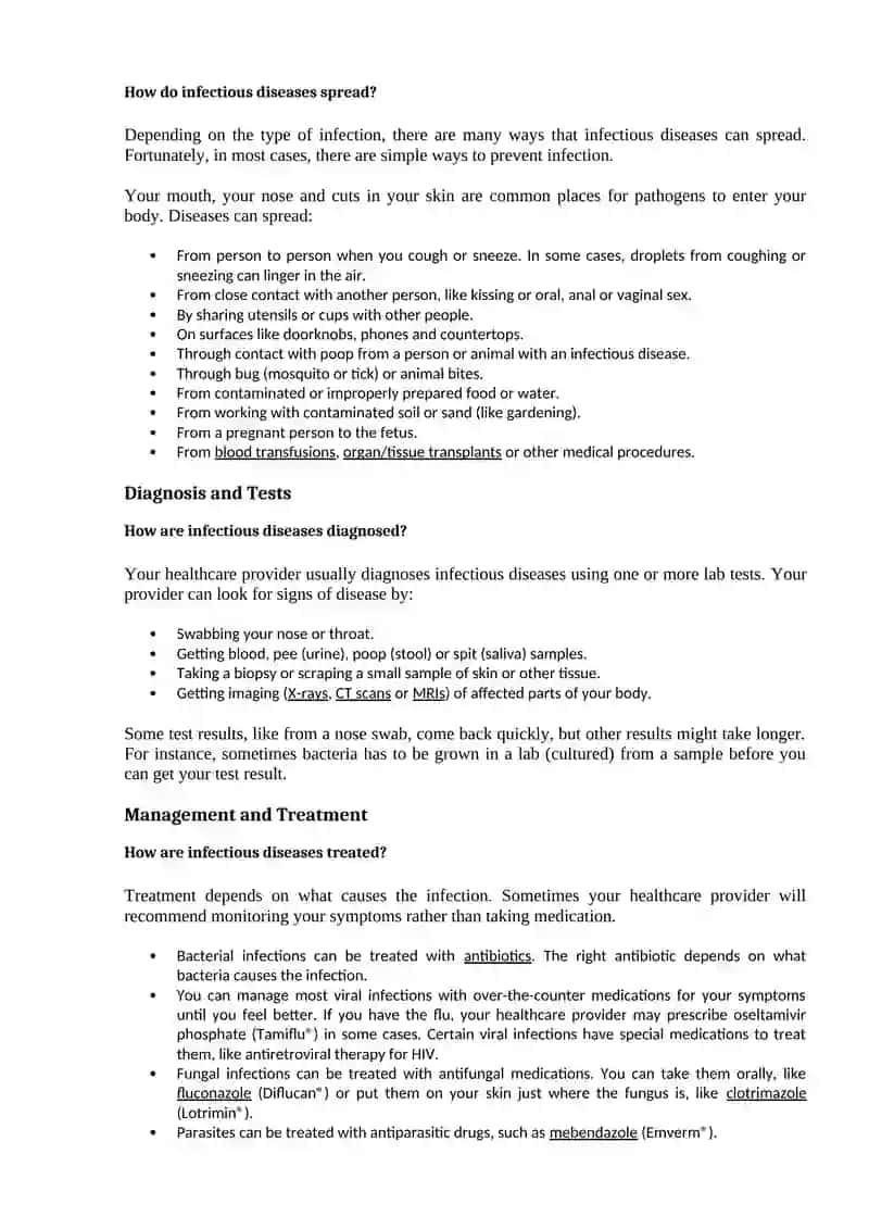 Infectious Diseases 4