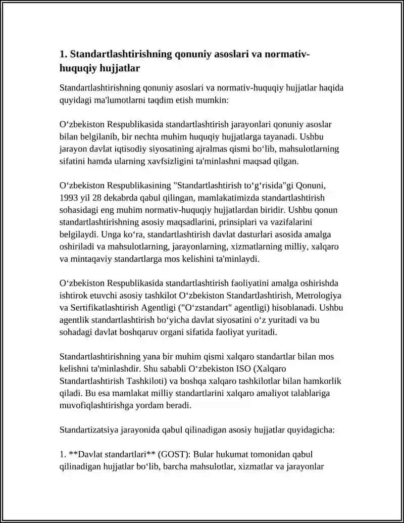STANDARTLASHTIRISHNING QONUNIY VA HUQUQIY ASOSLARI 4