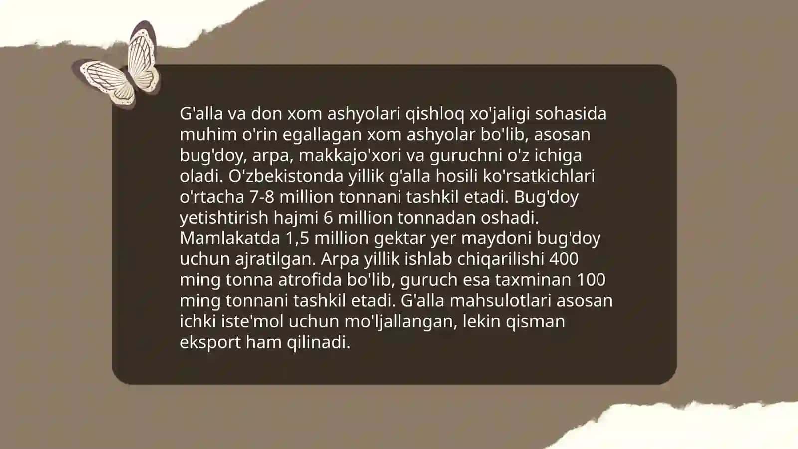 Oziq ovqat xom ashyolari 4