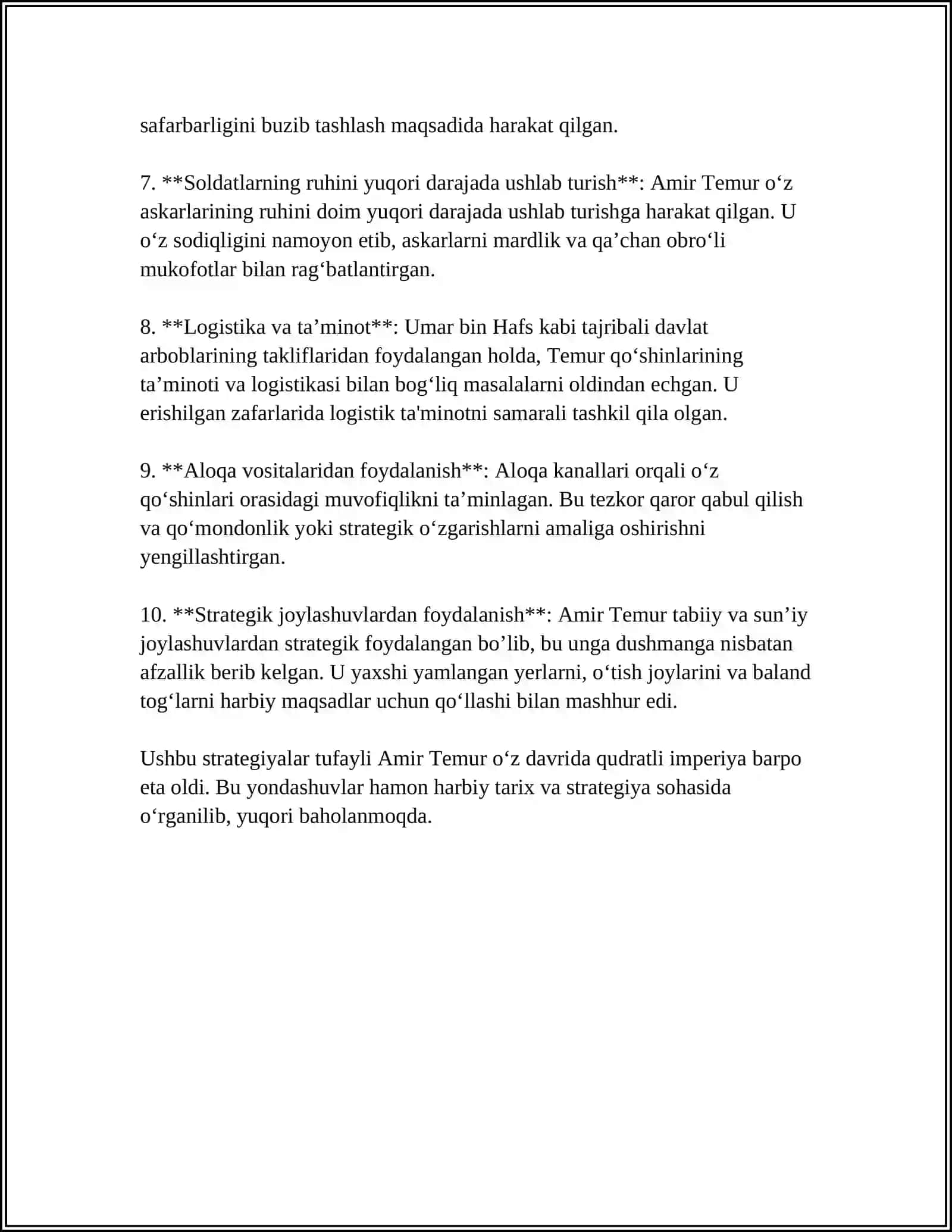 AMUR TEMUR VA BOYAZID YILDIRIM URUSHI 4