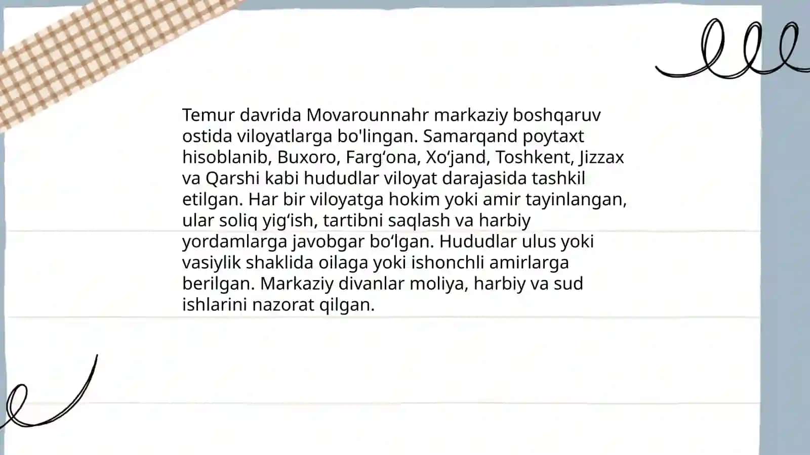 Аmir Temur Movarounnahr hukmdori 4