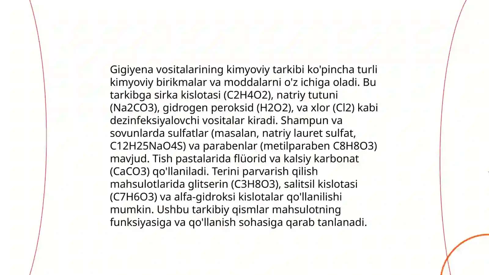 KUNDALIK HAYOTDA KIMYO NAMUNALARI 4