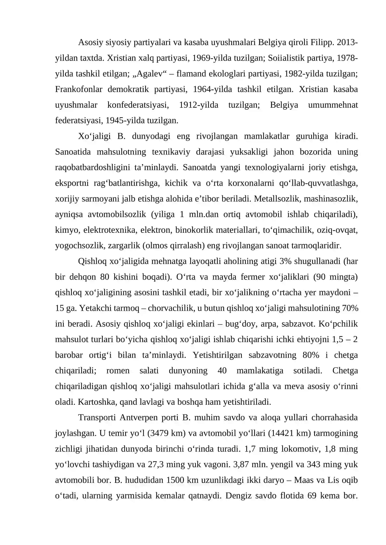 BELGIYA QIROLIGI 4