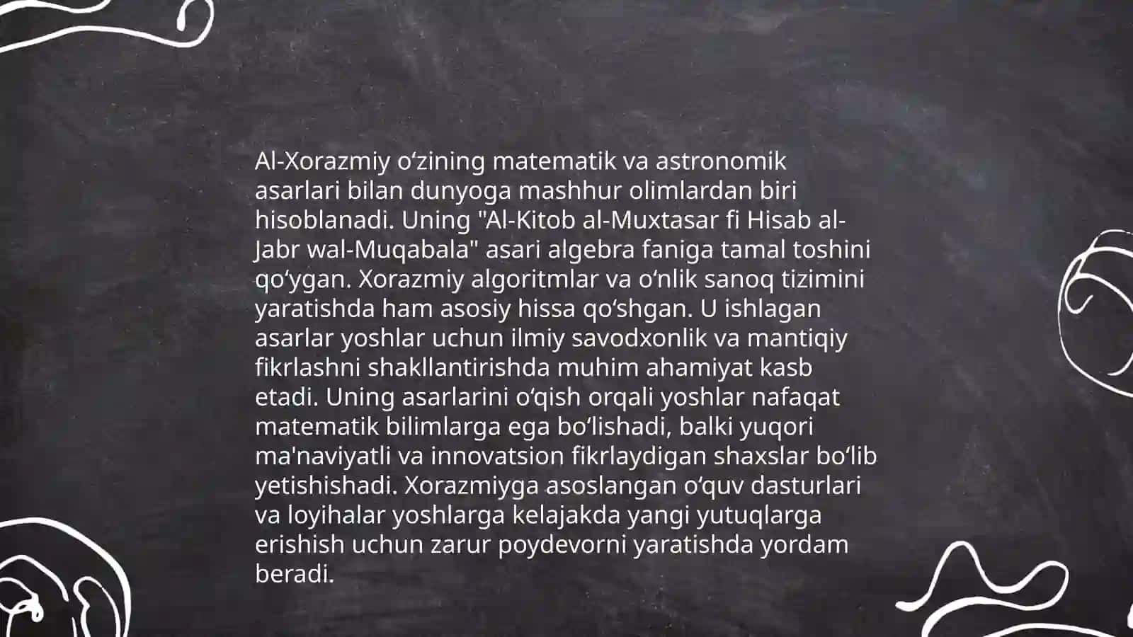 Oʻrta Osiyo allomalari ilmiy merosining oʻrni 4