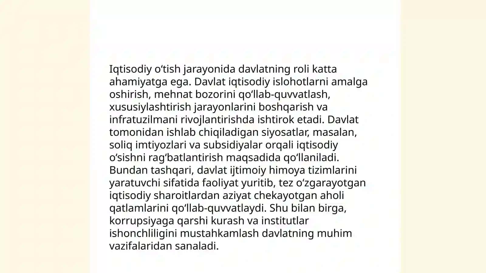 Globallashuv sharoitida ótish iqtisodiyoti mamlakatlarida davlat moliya siyosati 4