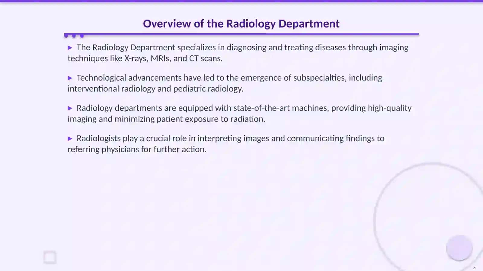 Exploring the Future of Healthcare: My Aspiration in the Radiology Department 4