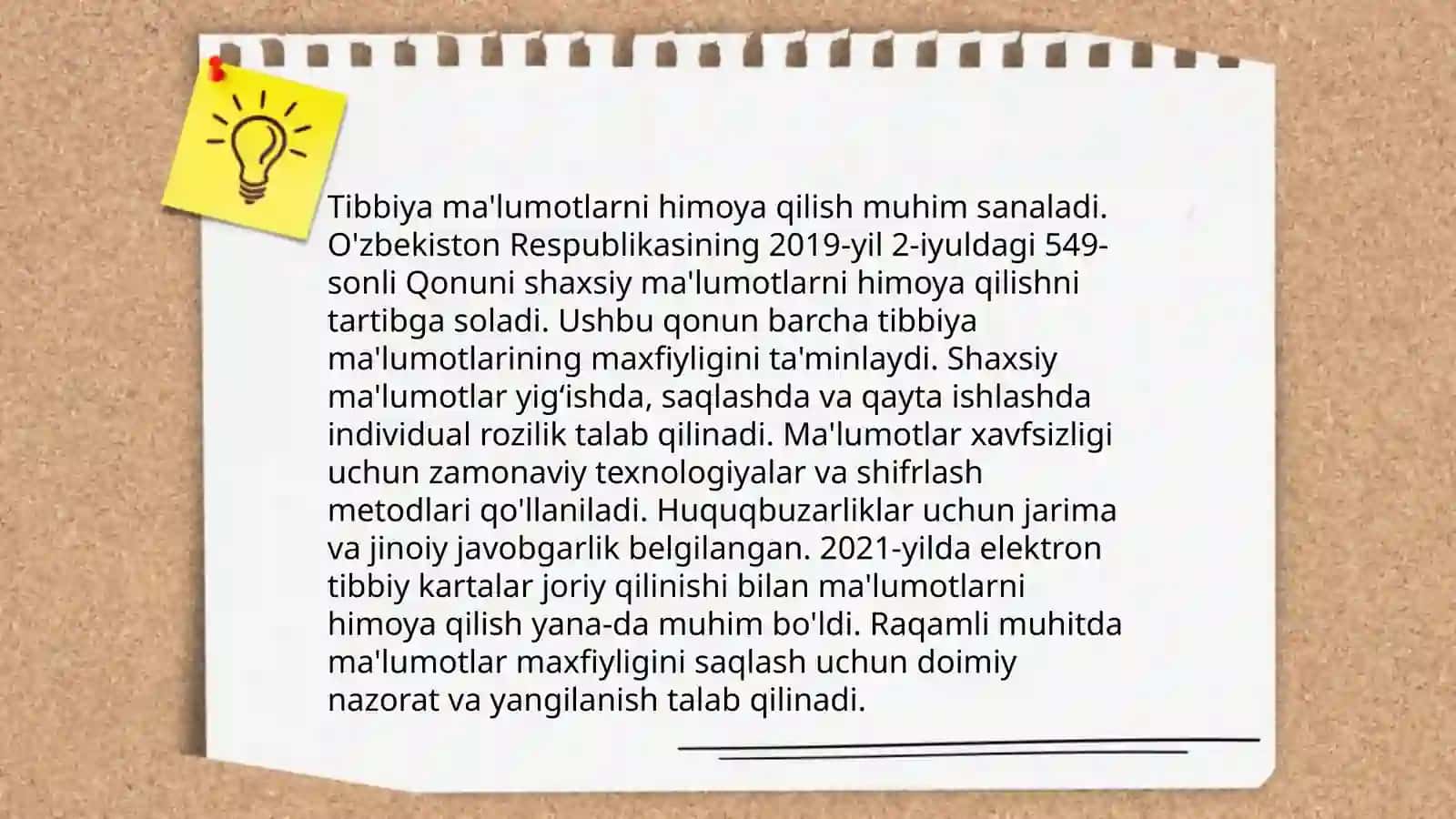 Tibbiyot tizimlarining axborot xavfsizligini ta'minlash asoslari 4