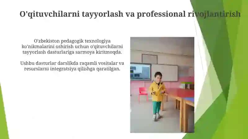 O'zbekistonda Pedagogik Texnologiyani Rivojlanishi 4