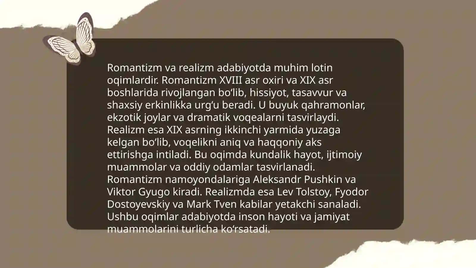 Fenomer Kuper ijodida romantizm va realizm tamoyillarining mushtarak aks ettirish usullari 4