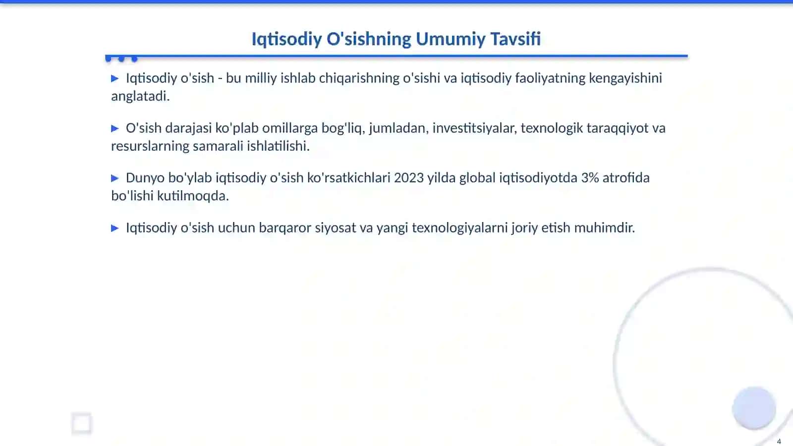 IS-LM Modeli: Iqtisodiy O'sishni Tushunish 4