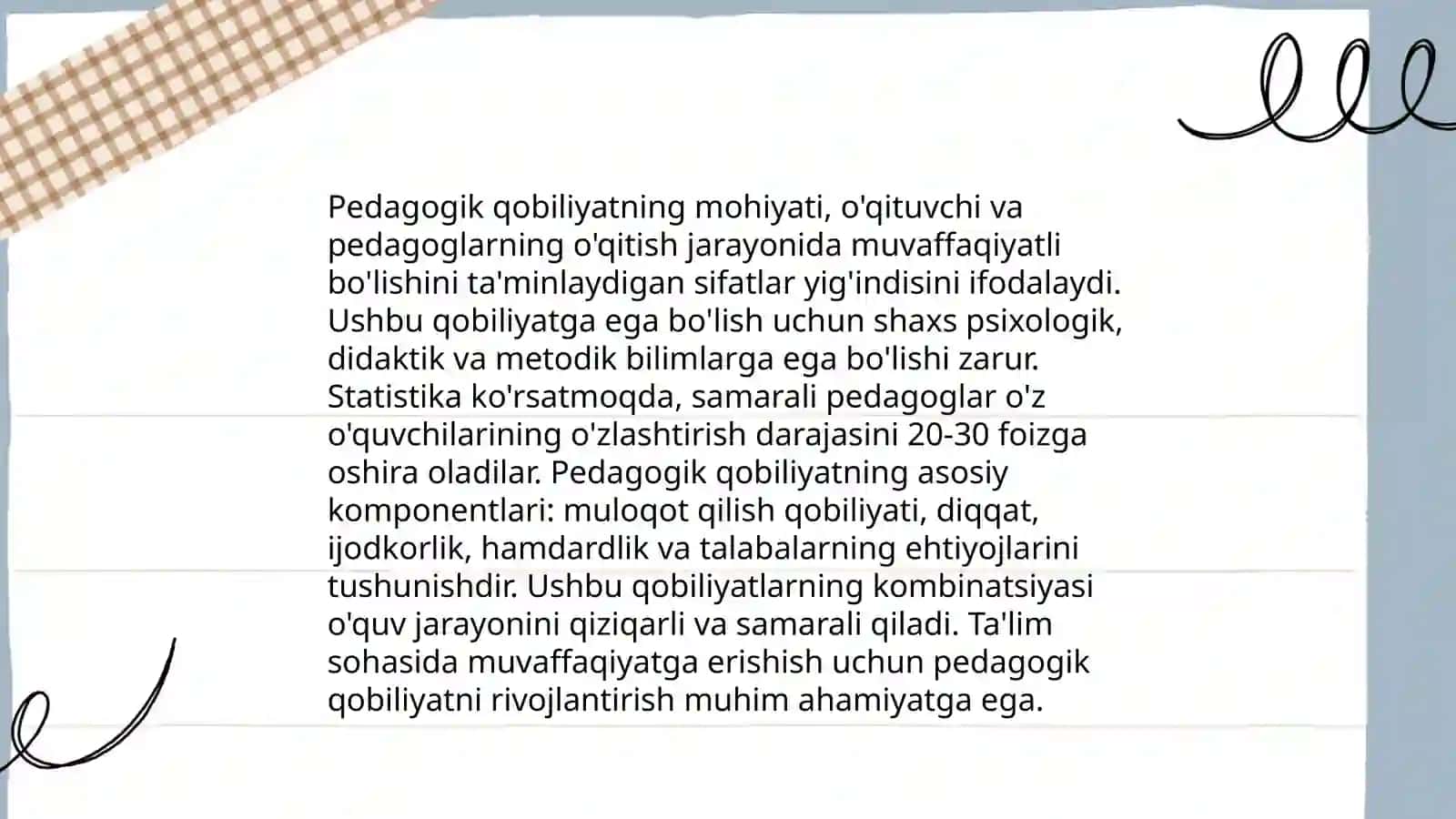 Pedagogik qobiliyat va uning turlari 4